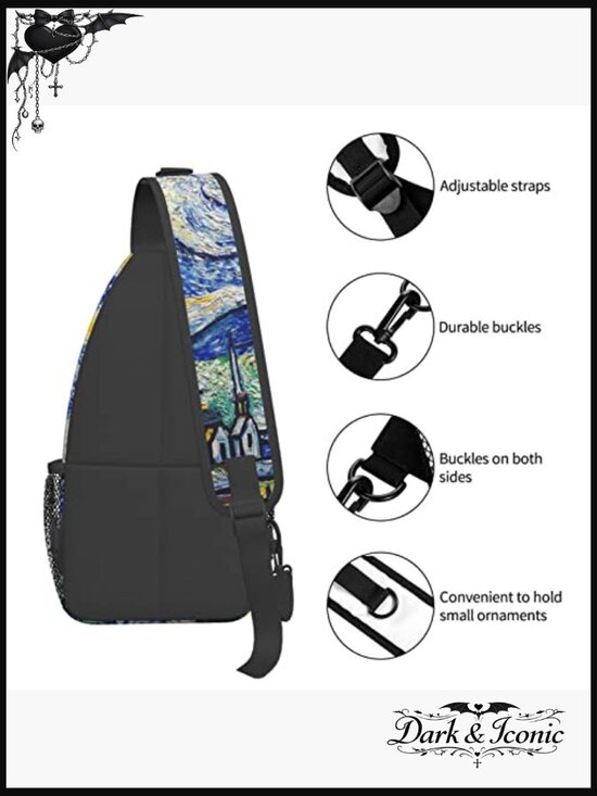 Sling Backpack Crossbody Chest Shoulder Bag Travel Daypack Casual main image 5